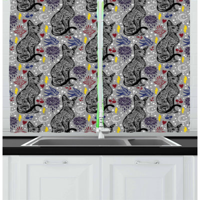 Tailored Kitchen Curtain