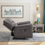 Fauteuil inclinable électrique en similicuir l 39,8 po Intars-682565145