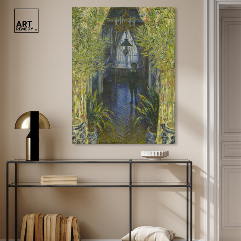 Art mural Monet, H 36 po x l 30 po, Toile tendue