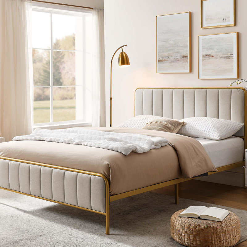 The Modern Bed Frame, Khaki