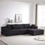 Ensemble de canapé modulaire en chenille Modern