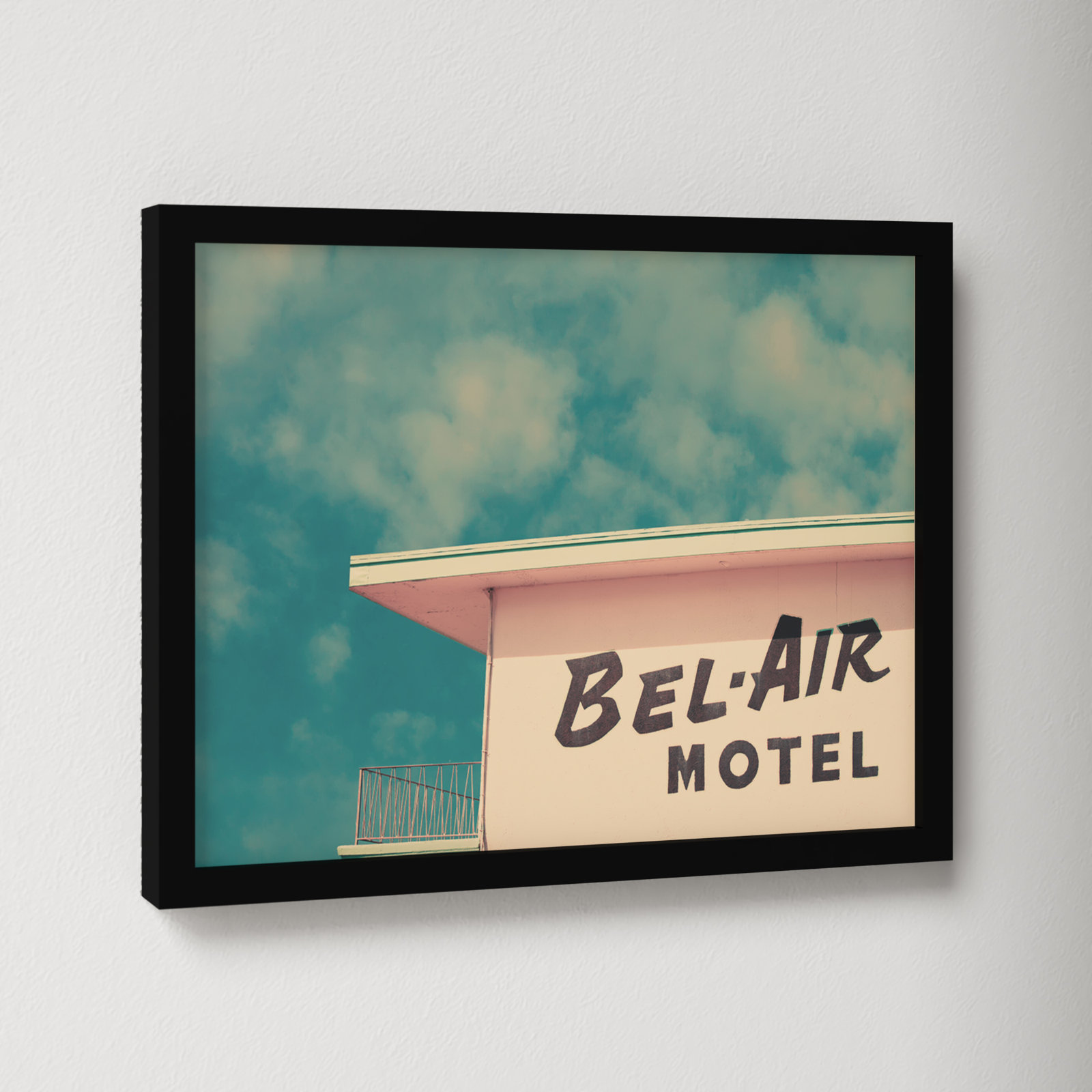 BelAir by Robert Cadloff, Black, 15.25" H x 19.25" W x 0.88" D