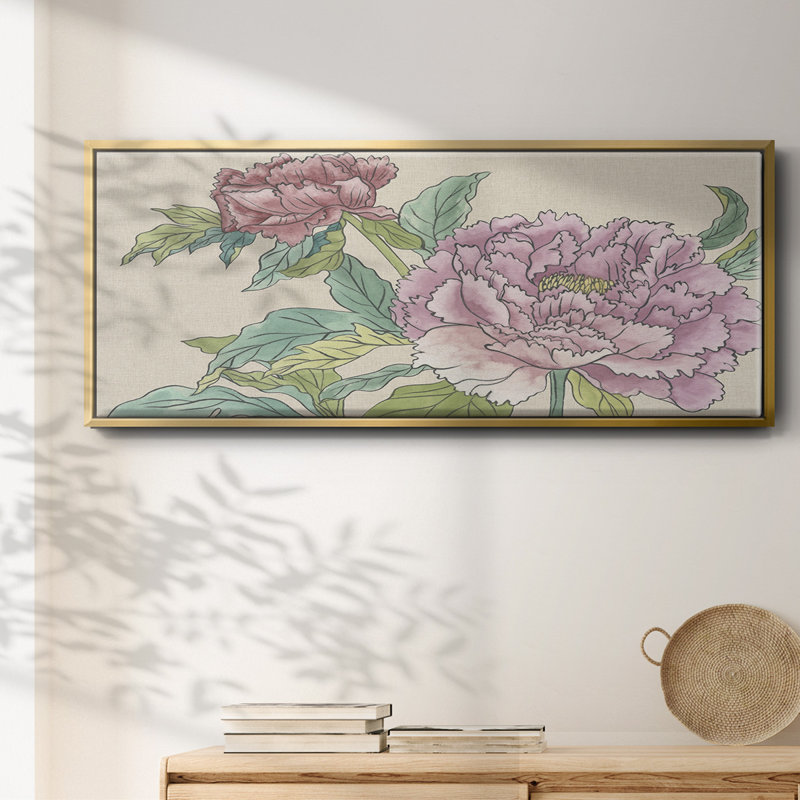 Peony Blooms I - toile encadrée