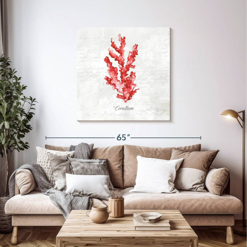 Crowle Red Sea Coral, 39" H x 39" W