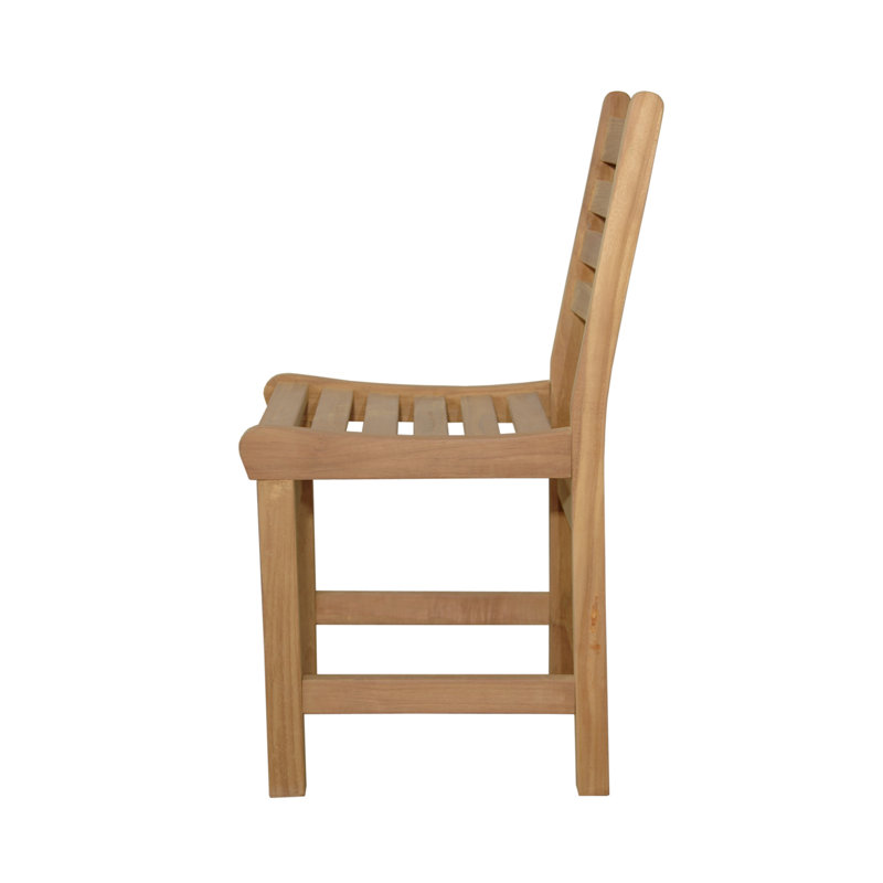 Eunice Outdoor Teak Dining Side Chair