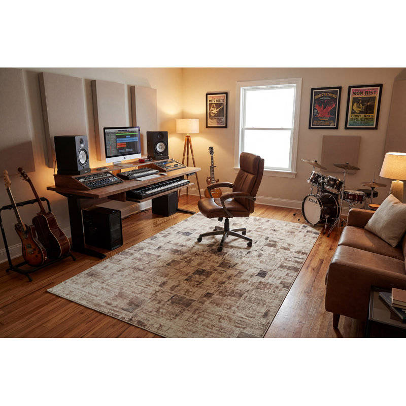 Ferrelview Abstract Rug, Rectangle 6'7" x 9'6"