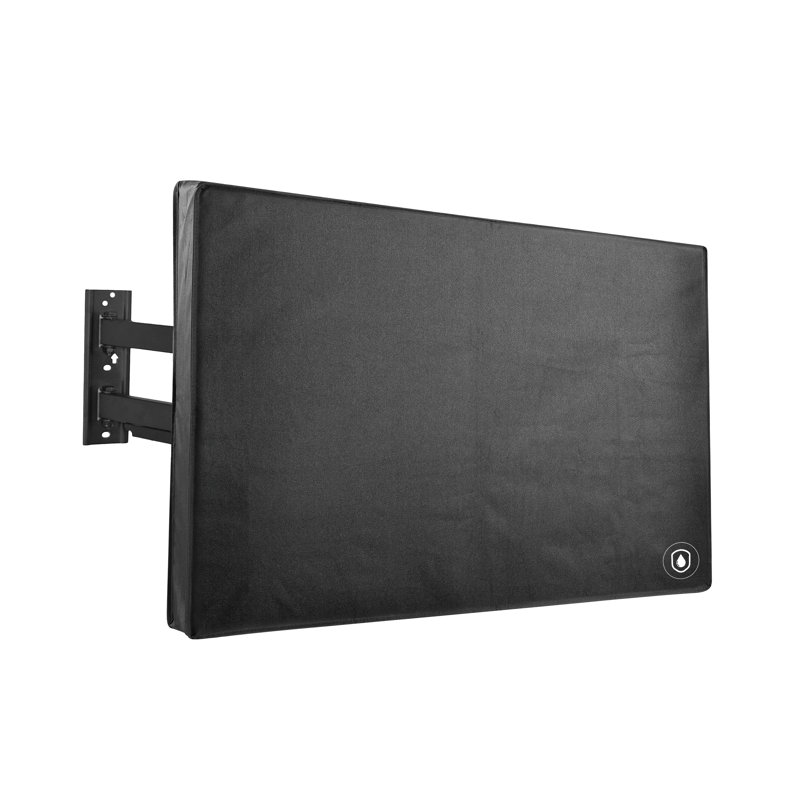 Protecteur de téléviseur noir à écran plat, 52 po