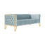 Vector 82' Velvet Upholstered Tuxedo Arm Sofa-28848101