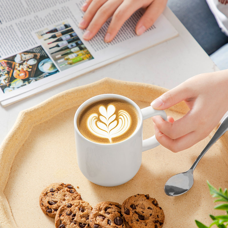 Ceramic Coffee Cup, Set of 6, 320ml