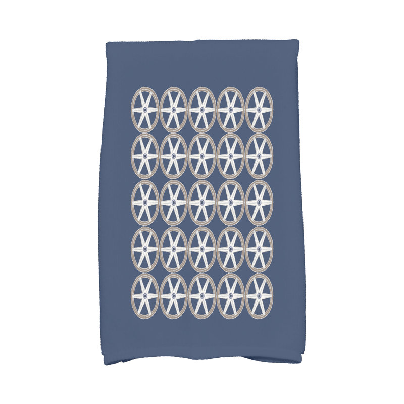 Aksel Hand Towel, Navy Blue