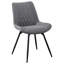 Ensemble de 2 chaises capitonnées pivotantes