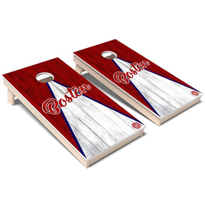 Ensemble de cornhole en composite de baseball toutes saisons Boston Triangle