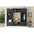 4-In-1 Detachable Hall Tree With Storage, Hooks, And Shoe Bench For Entryway Organization And Elegance