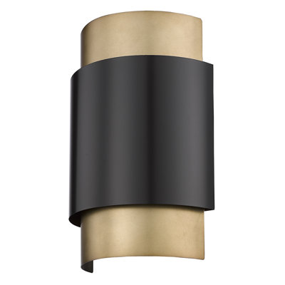Leadington Steel Flush Mounted Sconce