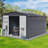 Metal Garden Sheds 12Ftx10ft Outdoor Storage Sheds-118182408-118182410