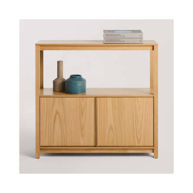 Open Plan Desk Blu Dot White Oak 30 H x 42 W x 20 D