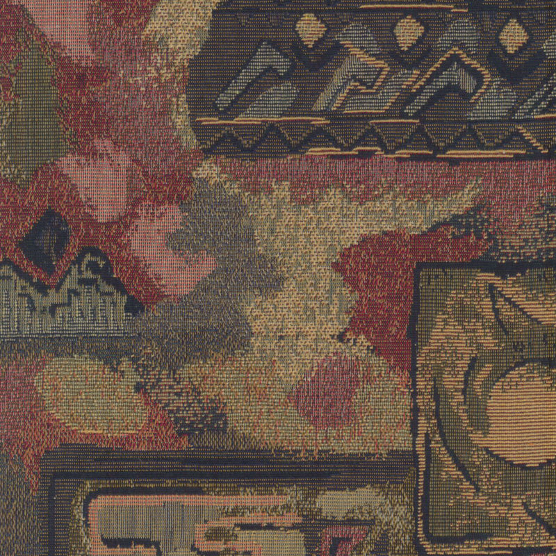 Floral Tapestry Throw Pillow, Salt Lake Terrain