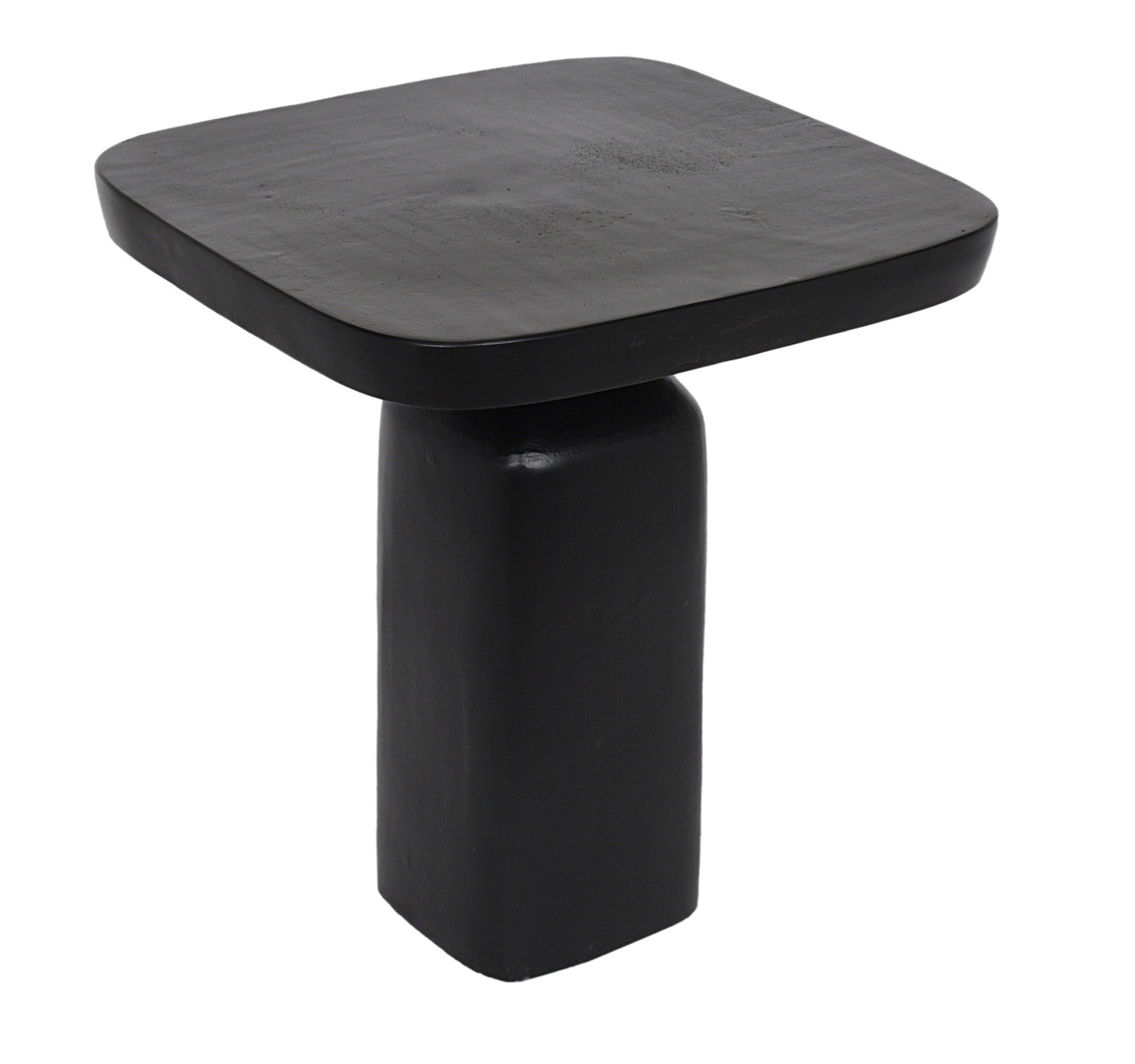 Aluminum Black Side Table