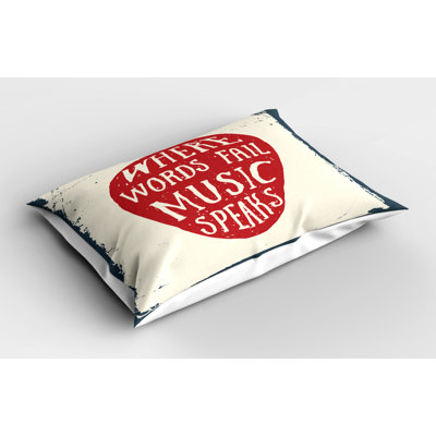 Rock Polyester Sham Set