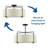 3 - Light Dimmable Drum Chandelier-1057619848-1057619855