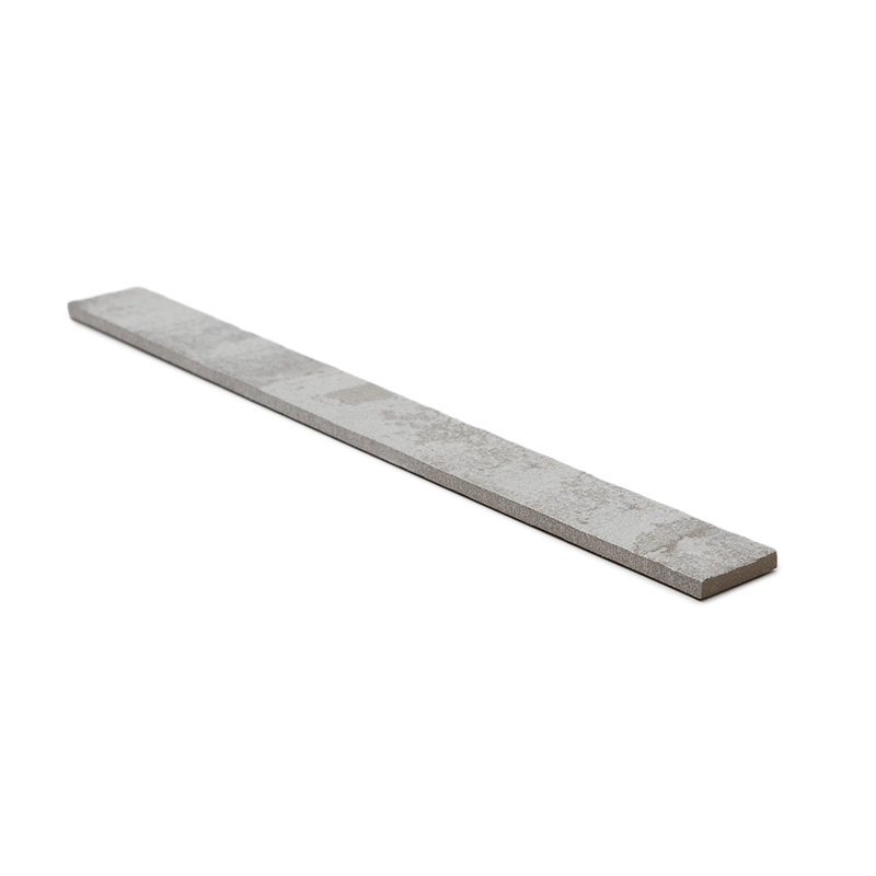 Carreau de porcelaine lustré 2 po x 18 po Aria, Grigio