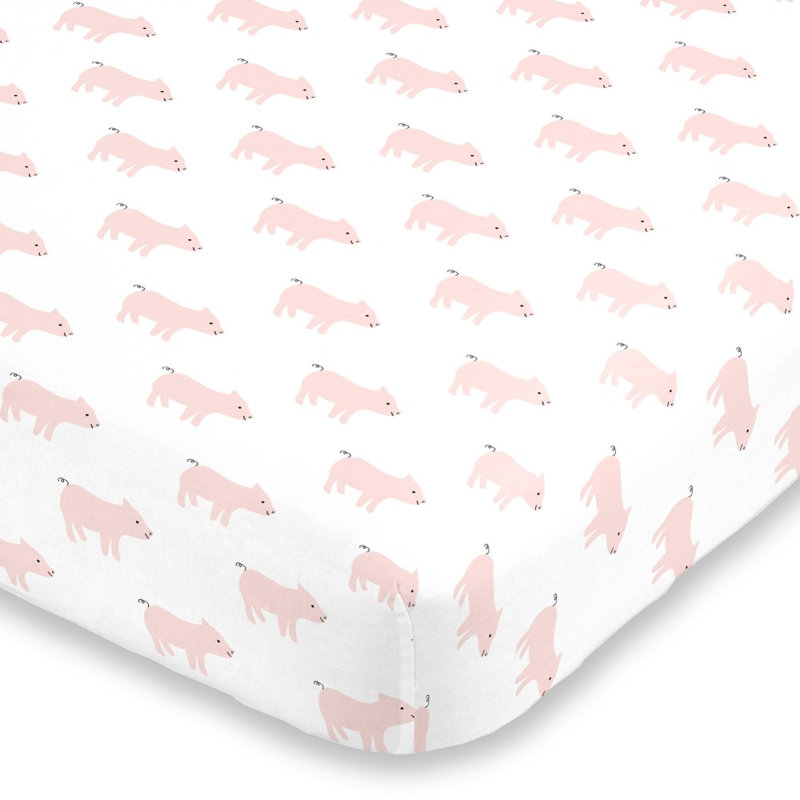 Drap-housse pour lit de bébé Nojo