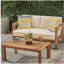GENSER LOVESEAT & COFFEE TABLE
