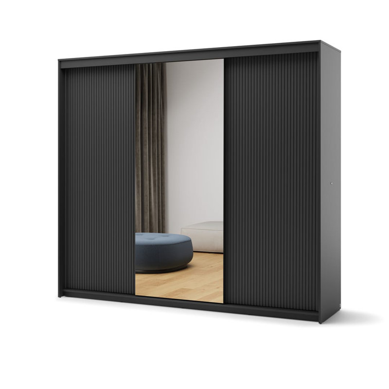 Trend 3 Door Manufactured Wood Wardrobe