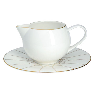 Saucière et soucoupe