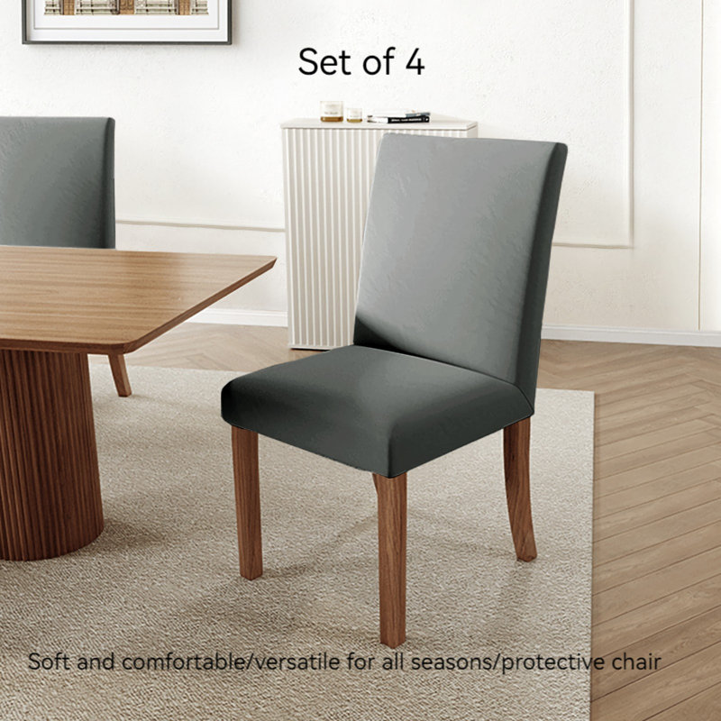 Housse pour chaise de salle à manger en polyester