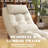 Faux Leather Upholstered Chaise Lounge with Headrest and Lumbar Pillow-1643796850
