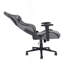 Fauteuil de direction avec similicuir, pivotant, soutien lombaire, hauteur réglable, appui-tête, roulettes