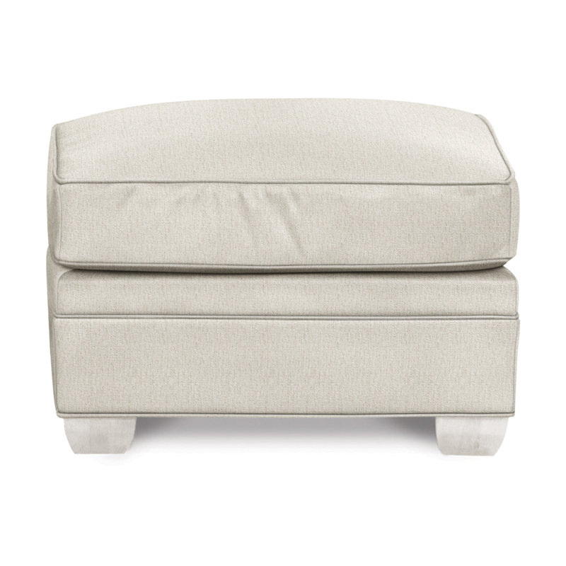 Repose-pieds Hillcrest, Chenille Nompton Snow Crypton®, Casablanca