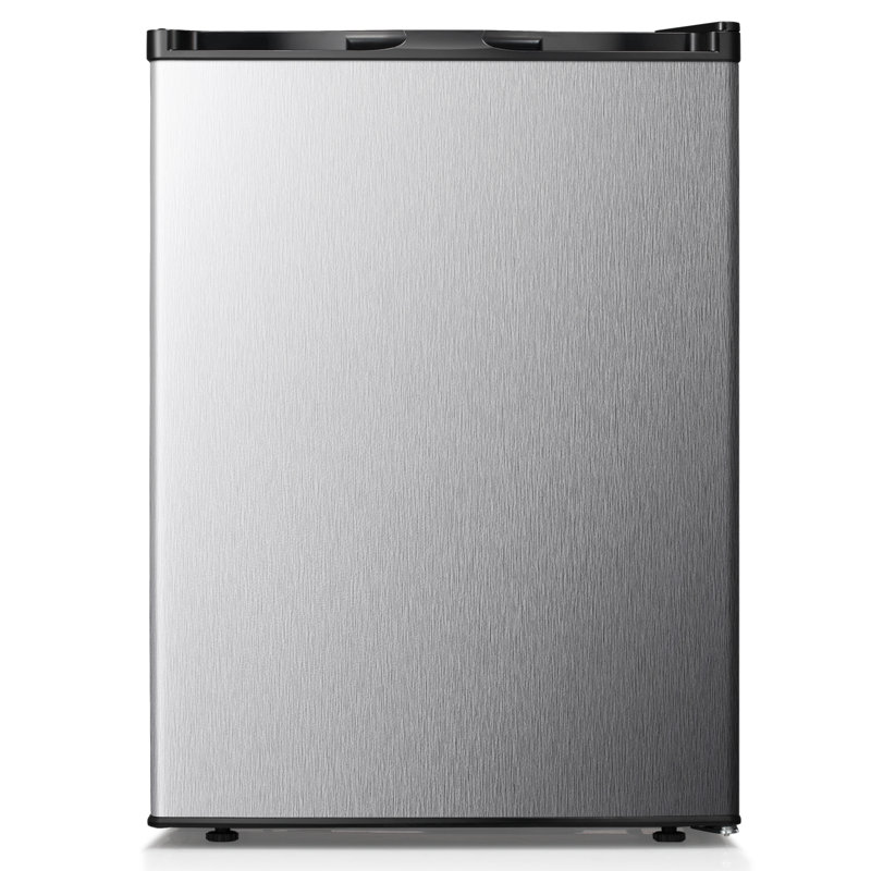2.1 Cubic Feet Upright Freezer with Adjustable Feet, Silver
