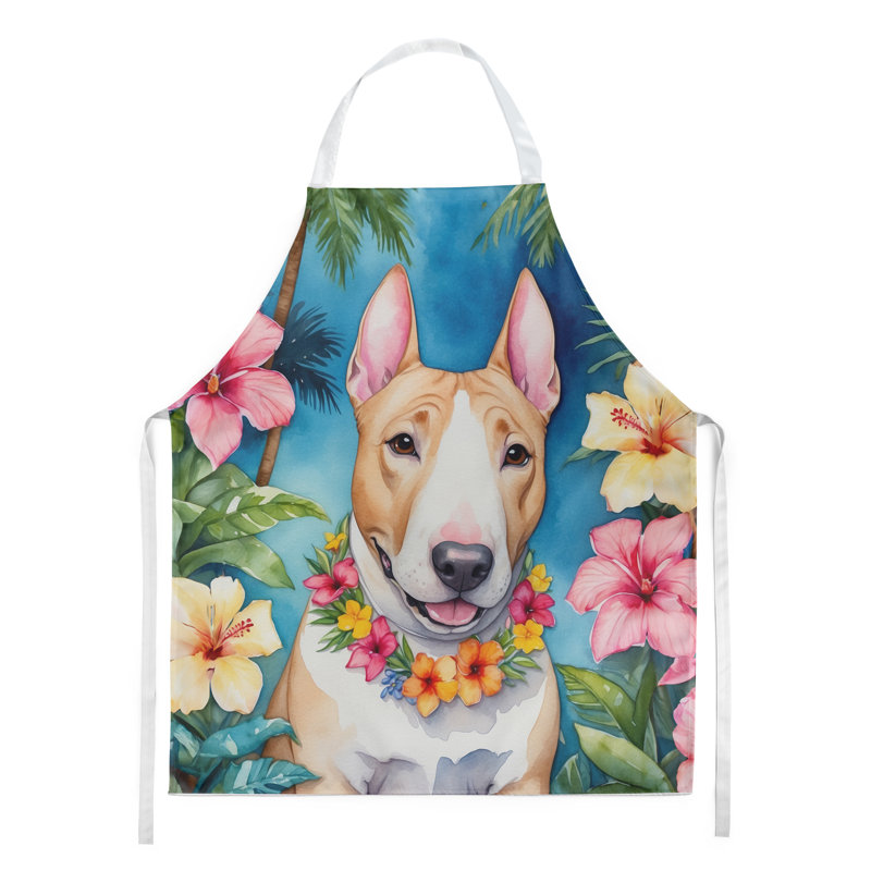 Tablier anglais Bull Terrier Luau