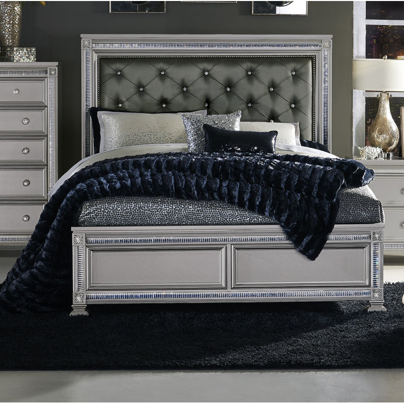 Fiedler Vegan Leather Standard Bed, California King