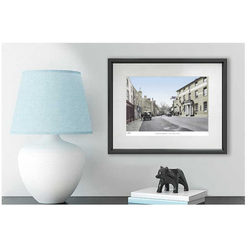 Saxmundham, Village 1929 by Francis Frith - Single Picture Frame Print, 28cm H x 36cm W x 2.3cm D