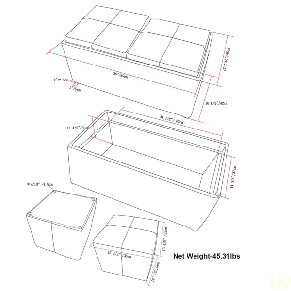 Dimensions du produit