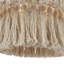 Luray - Lustre classique à 4 lumières, intensité variable, style artisanal, 3 niveaux, pompons