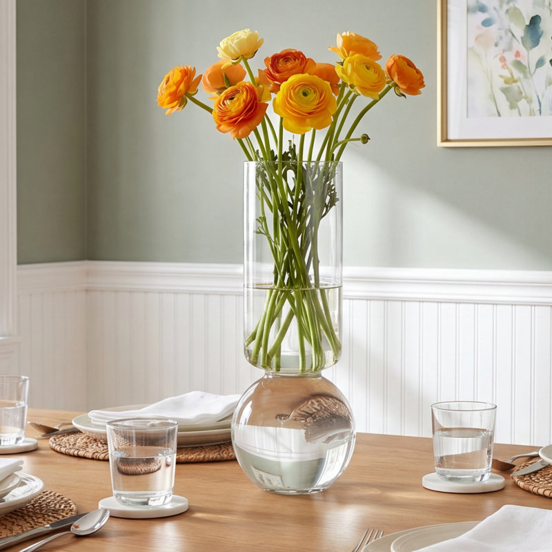 Levesque Glass Table Vase