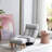 Ergonomic Folding Reclining Chair, Meeting Your Relaxation Demands Chair With Function - Gray Linen