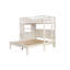 Mobilier de chambre à coucher à échelle ouverte avec 3 tiroirs de style contemporain