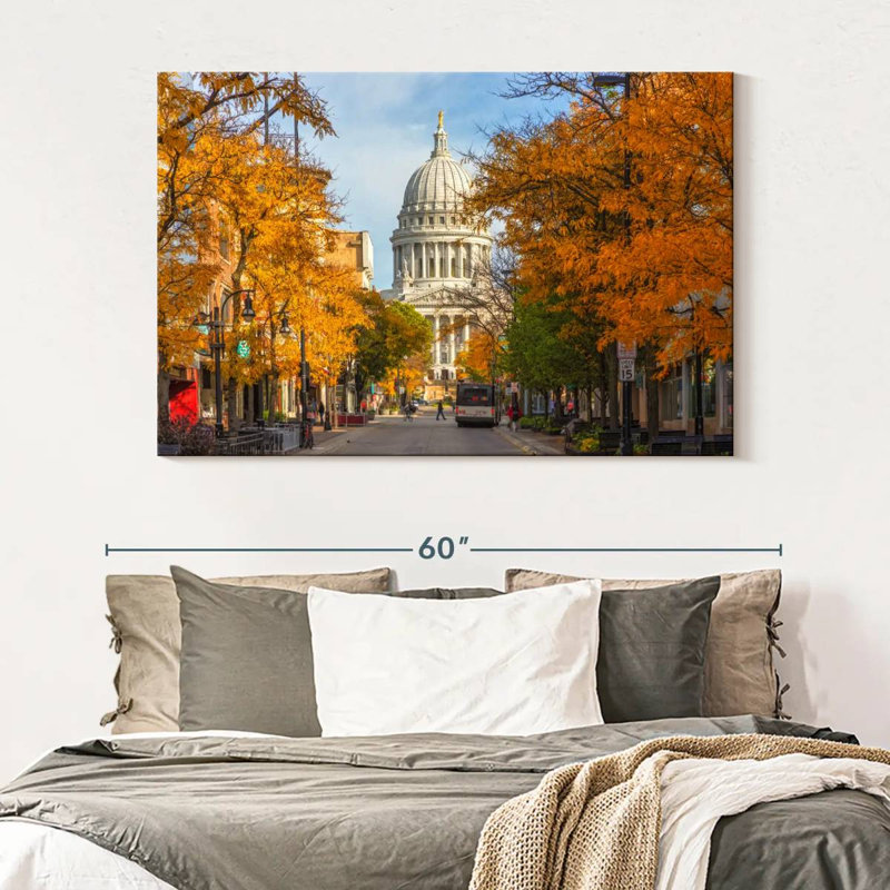 Nicci Wisconsin State Capital In Fall