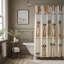 Curious Babies - Rideau de douche Premium-601257929