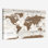 Personalized Journey II Push Pin World Milstead