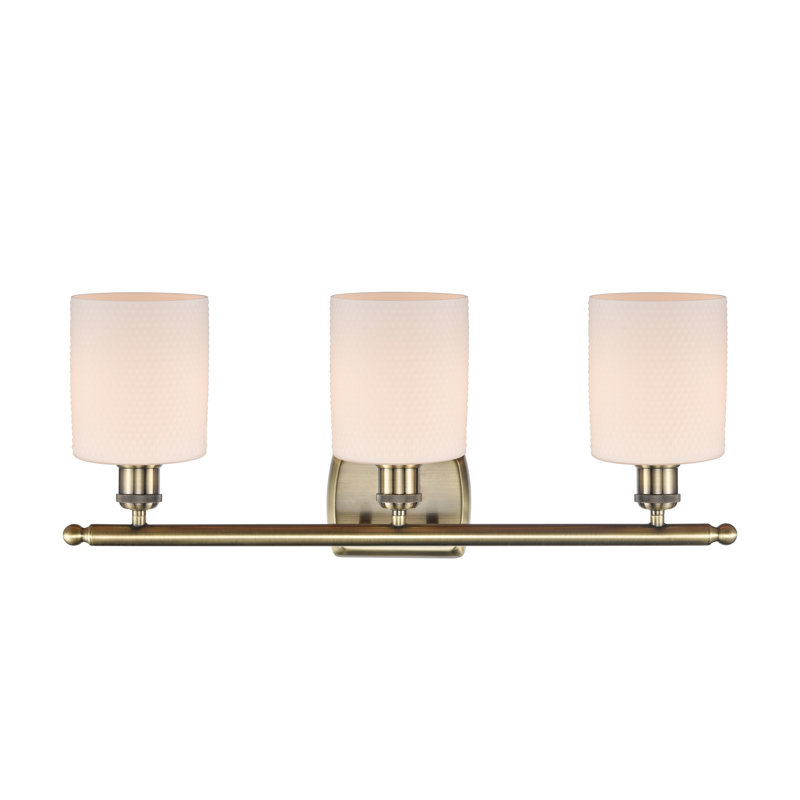 Wiener 3 - Light Dimmable Vanity Light, Matte White, LED