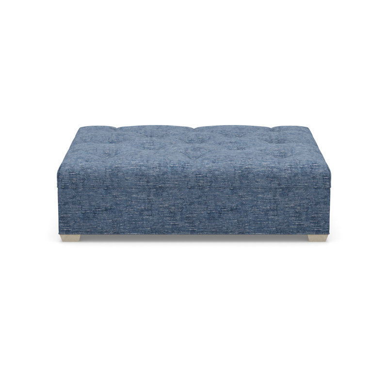 Tufted Ottoman, 9637-51, Sandstone