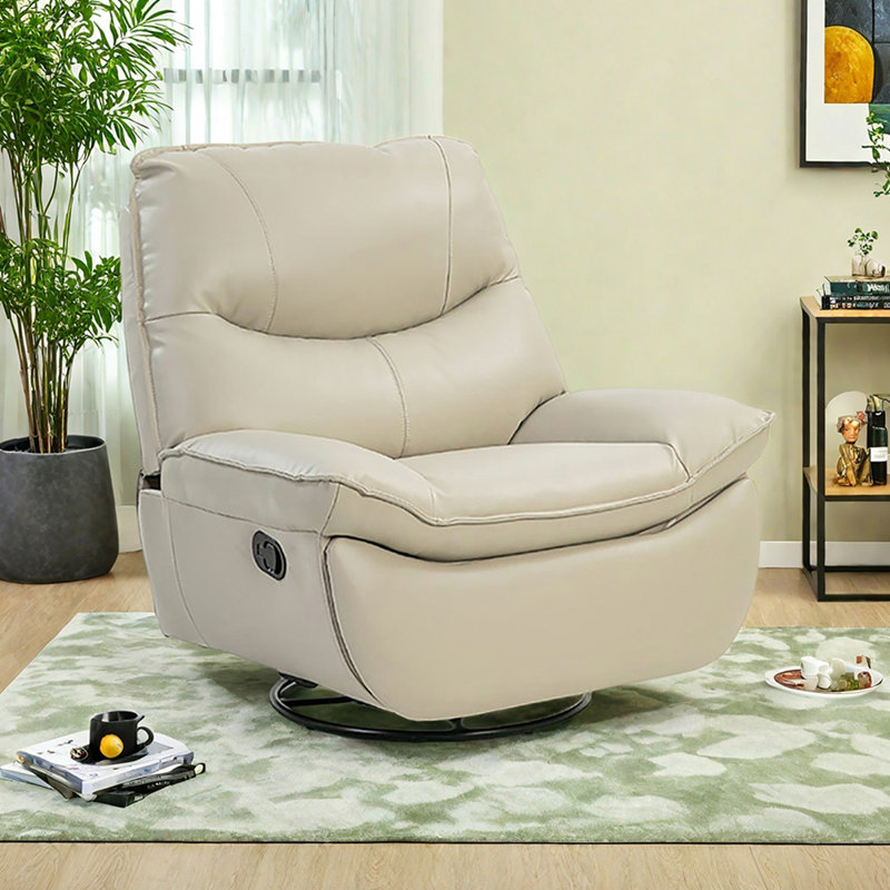 Multi-Functional Leisure Recliner with Storage, Beige