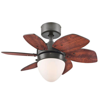 24'' Ceiling Fan with LED Lights