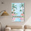 «Palm Tree Haven», reproduction d'art sur toile par Art Remedy-118137040-118137037